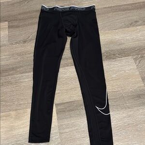 Nike Pro Men’s running tights, Black Size S